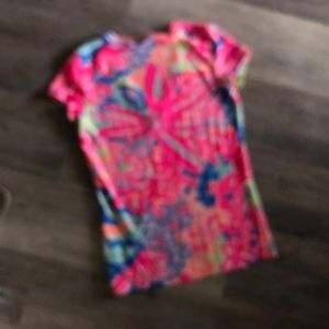 Lilly Pulitzer Tops - Lilly Pulitzer Michele V neck Playa Hermosa Lilly Pulitzer Tops - Lilly Pulitzer Michele V neck Playa Hermosa
